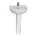 Barclay - 3-548WH - Complete Pedestal Bathroom Sinks