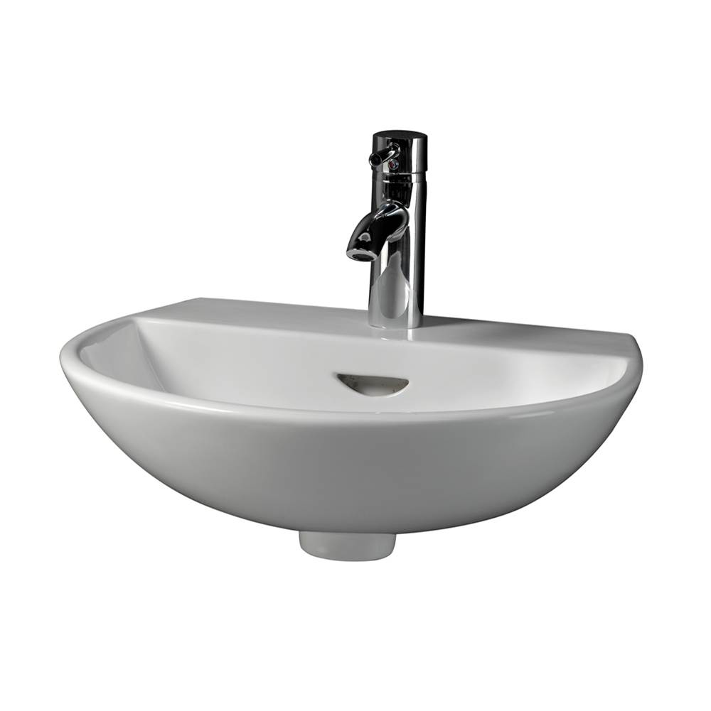 Barclay Wall Mount Bathroom Sinks item 4-358WH
