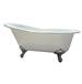 Barclay - CTS7H67I-WH-BL - Clawfoot Soaking Tubs
