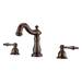 Barclay - LFW104-ML-ORB - Widespread Bathroom Sink Faucets