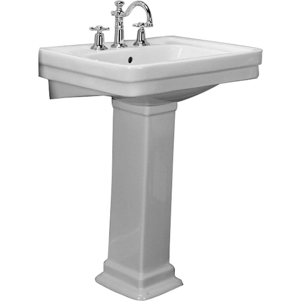 Barclay Complete Pedestal Bathroom Sinks item 3-668WH