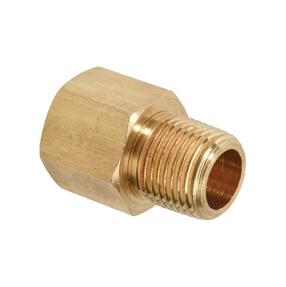 Rough Brass Brasscraft 69-8-4X Male Reducing Elbow Lead-Free 1/2 by 1/4-Inch 