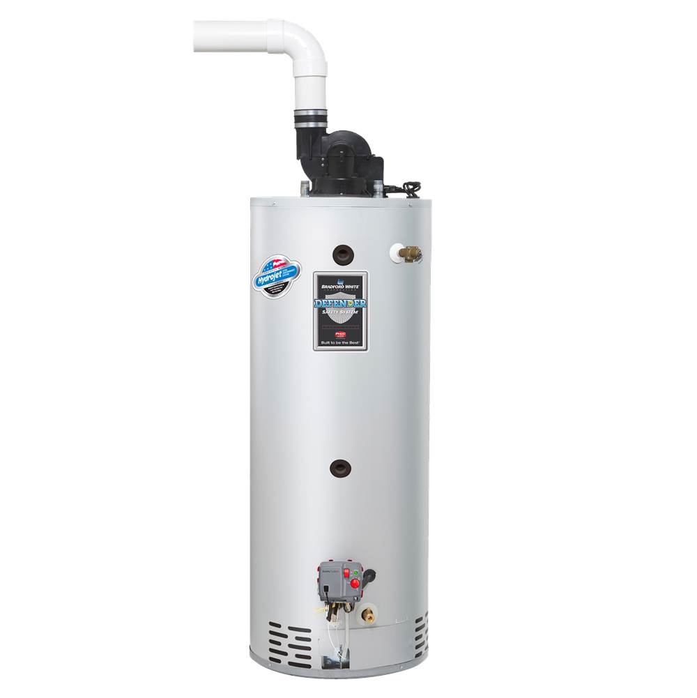 Neenan Company ShowroomBradford WhiteCombi1® TTW® 72 Gallon Residential Gas (Liquid Propane) Power Vent Single Wall Heat Exchanger Water Heater