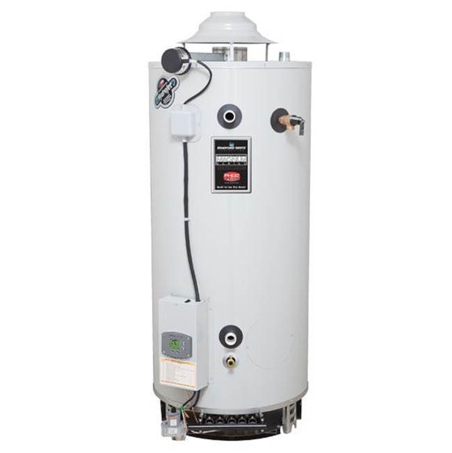 Neenan Company ShowroomBradford White65 Gallon Commercial Gas (Natural) Atmospheric Vent Water Heater with Flue Damper and Electronic Ignition