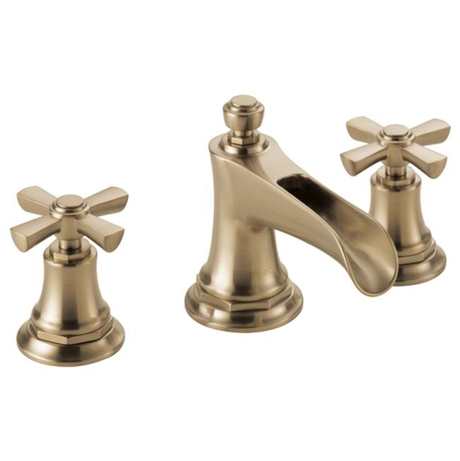 Neenan Company ShowroomBrizoRook® Widespread Lavatory Faucet with Channel Spout - Less Handles 1.2 GPM