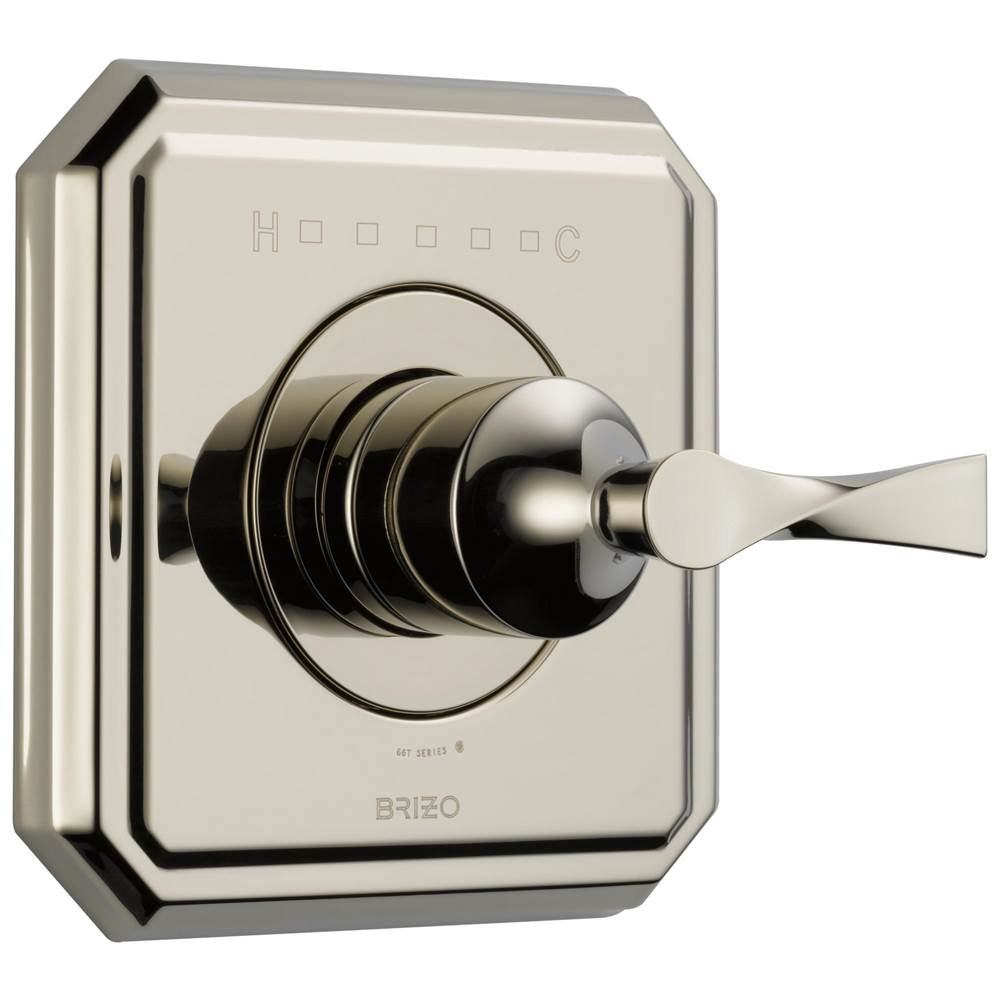 Brizo Thermostatic Valve Trim Shower Faucet Trims item T66T030-PN