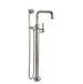 California Faucets - 1411-64.20-SN - Floor Mount Tub Fillers