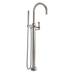 California Faucets - 1111-HE4.20-PC - Floor Mount Tub Fillers