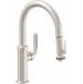 California Faucets - K30-102SQ-KL-PC - Pull Down Kitchen Faucets
