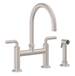 California Faucets - K30-120S-SL-ANF - Bridge Kitchen Faucets