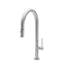 California Faucets - K50-102-ST-BLKN - Pull Down Kitchen Faucets