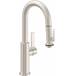 California Faucets - K51-101SQ-BST-MBLK - Deck Mount Kitchen Faucets