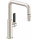 California Faucets - K51-103-BFB-SN - Pull Down Kitchen Faucets