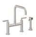 California Faucets - K51-123S-45-ACF - Bridge Kitchen Faucets