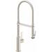 California Faucets - K51-150SQ-BFB-ACF - Single Hole Kitchen Faucets