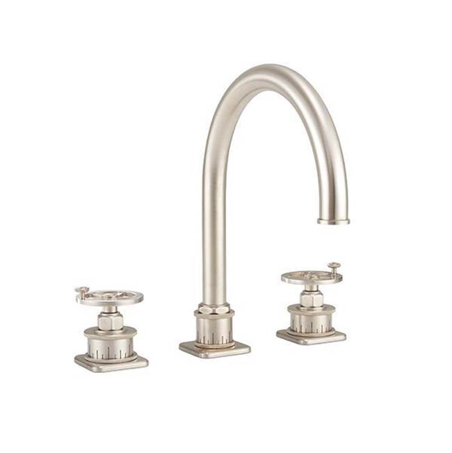 California Faucets  Roman Tub Faucets With Hand Showers item 8608W-MWHT