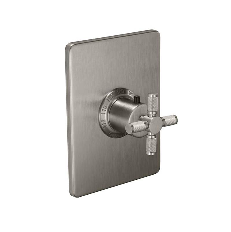 California Faucets Thermostatic Valve Trim Shower Faucet Trims item TO-THCN-30XK-SBZ