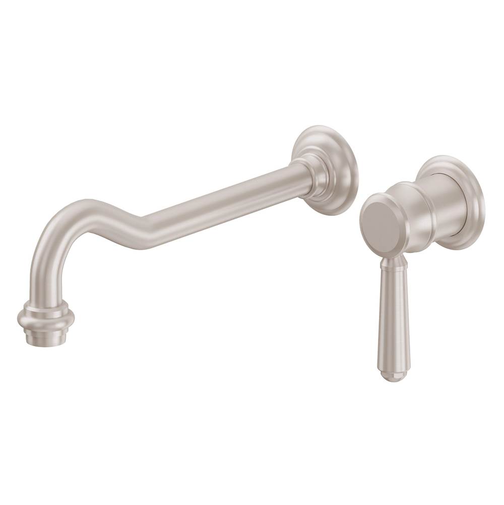 California Faucets Wall Mounted Bathroom Sink Faucets item TO-V3301-9-SBZ