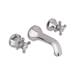 California Faucets - TO-V4702-7-MWHT - Wall Mounted Bathroom Sink Faucets