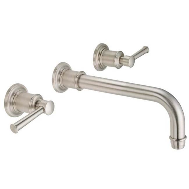 California Faucets Wall Mounted Bathroom Sink Faucets item TO-V4802-9-BBU