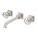 California Faucets - TO-V8502W-9-MWHT - Wall Mounted Bathroom Sink Faucets