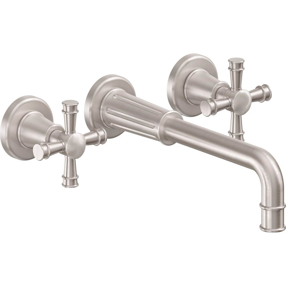 California Faucets Wall Mounted Bathroom Sink Faucets item TO-VC102XS-9-BTB