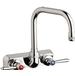 Chicago Faucets - W4W-DB6AE1-369ABCP - Deck Mount Laundry Sink Faucets