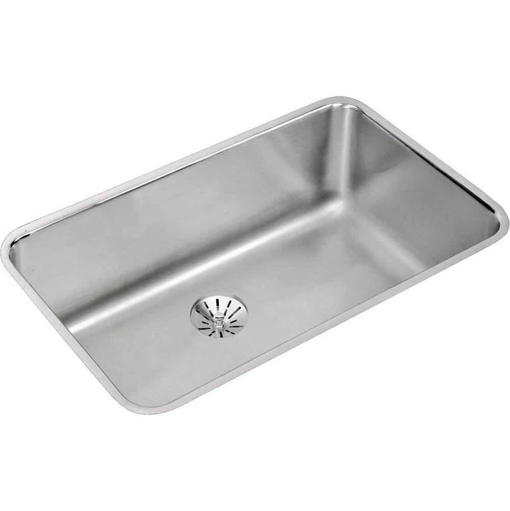 Neenan Company ShowroomElkayLustertone Classic Stainless Steel 30-1/2'' x 18-1/2'' x 10'', Single Bowl Undermount Sink with Perfect Drain