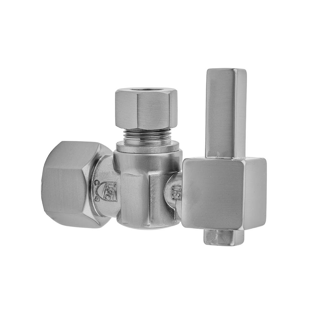Neenan Company ShowroomJacloQuarter Turn Angle Pattern 1/2'' IPS x 3/8'' O.D. Supply Valve with Square Lever Handle