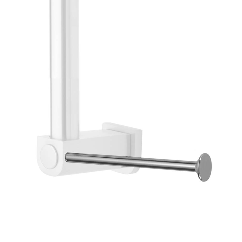Neenan Company ShowroomJacloVertical Right Contemporary Grab Bar Toilet Paper or Wash Cloth Holder