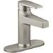 Kohler - 74021-4-BN - Single Hole Bathroom Sink Faucets