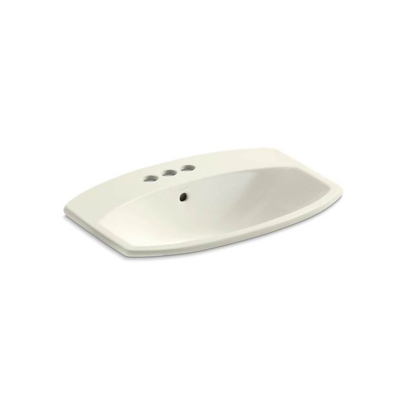 Neenan Company ShowroomKohlerCimarron® Drop-in bathroom sink with 4'' centerset faucet holes