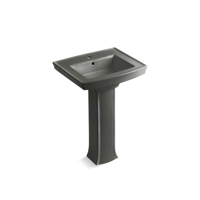 Neenan Company ShowroomKohlerArcher® Pedestal bathroom sink with single faucet hole