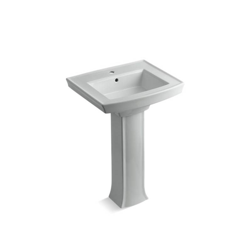 Neenan Company ShowroomKohlerArcher® Pedestal bathroom sink with single faucet hole