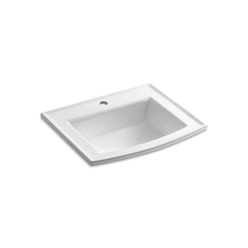 Neenan Company ShowroomKohlerArcher® Drop-in bathroom sink with single faucet hole