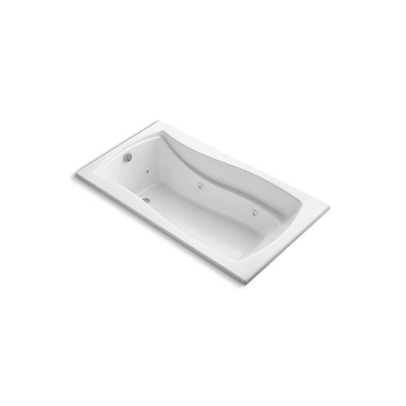 Neenan Company ShowroomKohlerMariposa® 66'' x 35-7/8'' drop-in whirlpool bath with Bask® heated surface and end drain