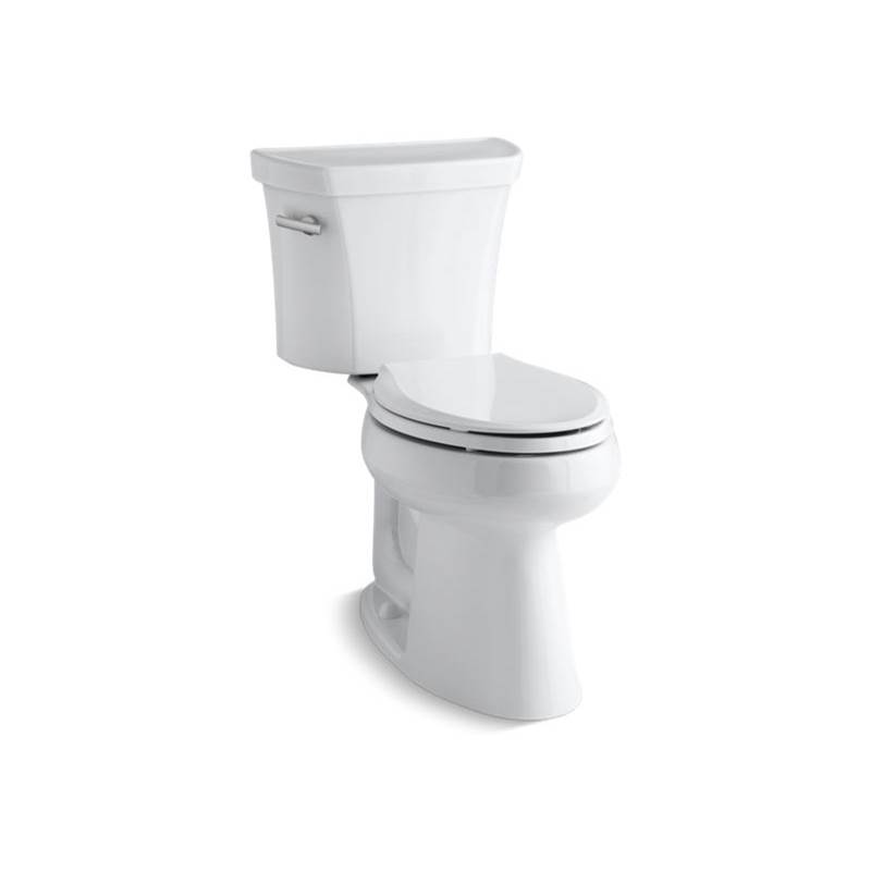 Neenan Company ShowroomKohlerHighline® Comfort Height® Two-piece elongated 1.28 gpf chair height toilet with insulated tank and 10'' rough-in