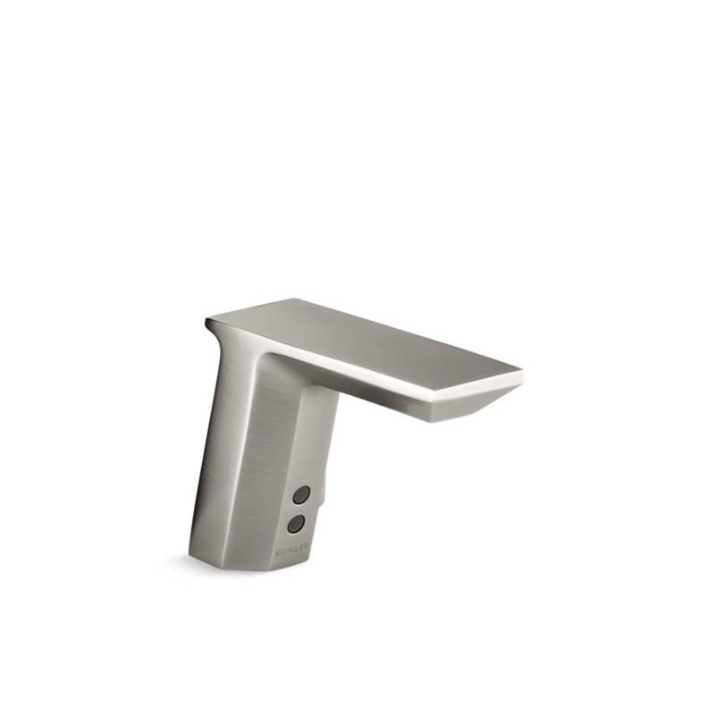 Neenan Company ShowroomKohlerGeometric Touchless faucet with Insight™ technology, Hybrid-powered