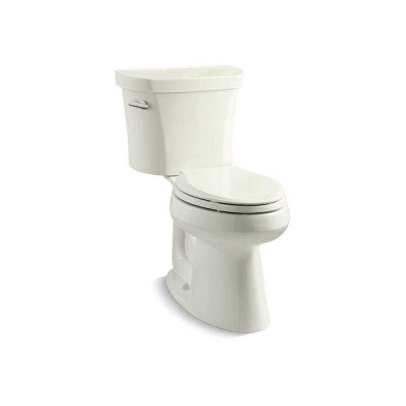 Neenan Company ShowroomKohlerHighline® Comfort Height® Two-piece elongated 1.28 gpf chair height toilet with tank cover locks, insulated tank and 14'' rough-in