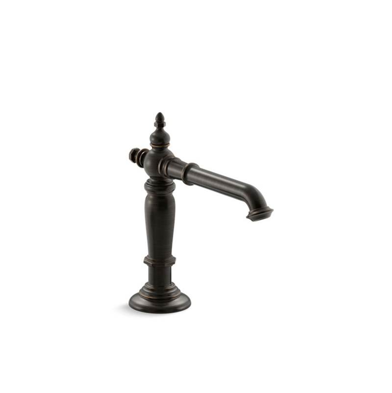 Neenan Company ShowroomKohlerArtifacts® with Column design Widespread bathroom sink spout