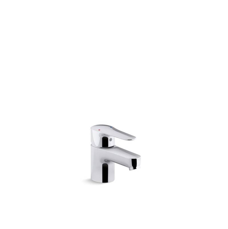 Neenan Company ShowroomKohlerJuly™ single-handle commercial bathroom sink faucet with grid drain