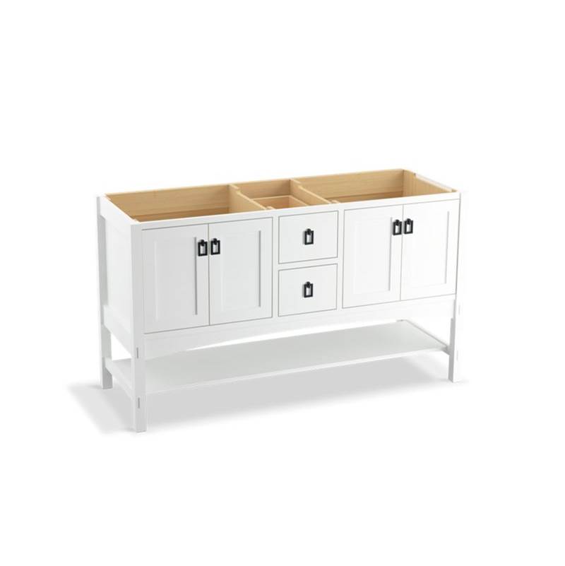 Neenan Company ShowroomKohlerMarabou® 60'' bathroom vanity cabinet with 4 doors and 2 drawers