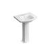 Kohler - 24050-4-0 - Complete Pedestal Bathroom Sinks