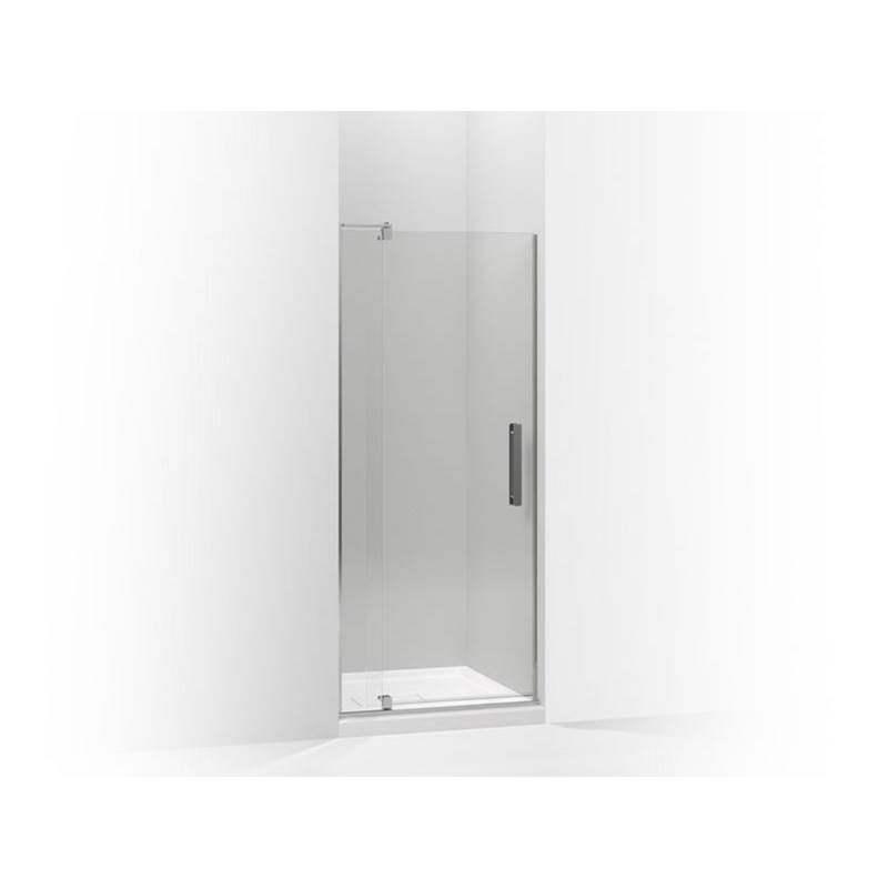 Neenan Company ShowroomKohlerRevel® Pivot shower door, 74'' H x 27-5/16 - 31-1/8'' W, with 5/16'' thick Crystal Clear glass