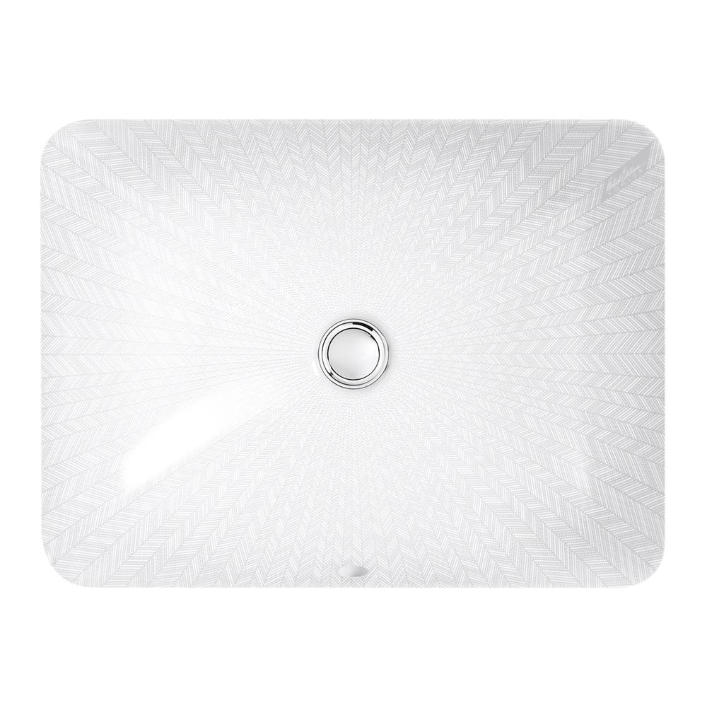 Neenan Company ShowroomKohlerSartorial™ Herringbone Caxton® Rectangle Undermount bathroom sink