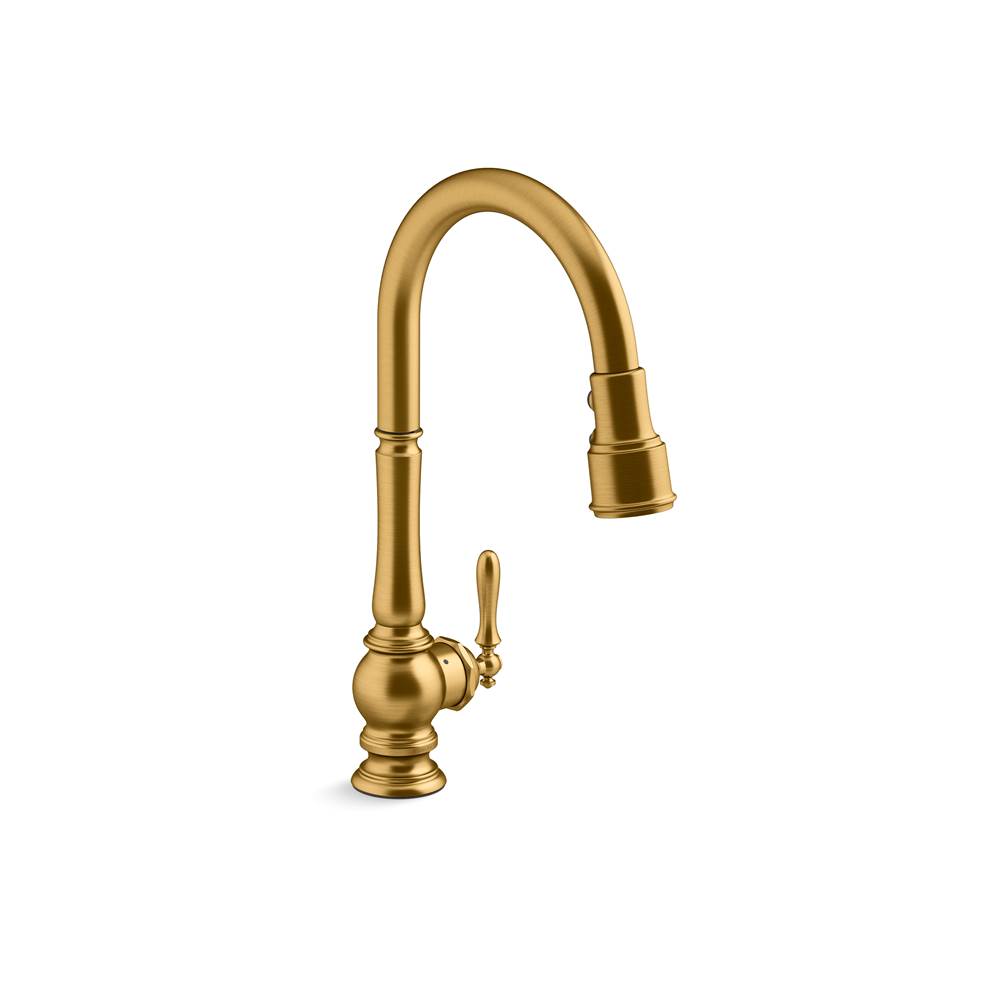 Neenan Company ShowroomKohlerArtifacts Touchless Pull-Down Kitchen Sink Faucet With Kohler Konnect And Three-Function Sprayhead