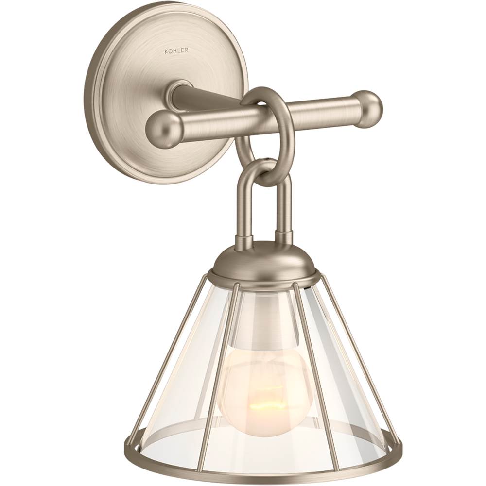 Kohler One Light Vanity Bathroom Lights item 27741-SC01-BVL