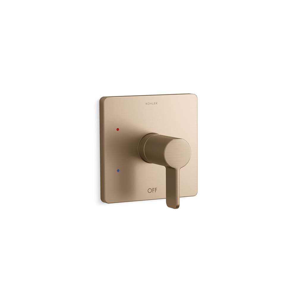 Kohler Thermostatic Valve Trim Shower Faucet Trims item TS23501-4-BV