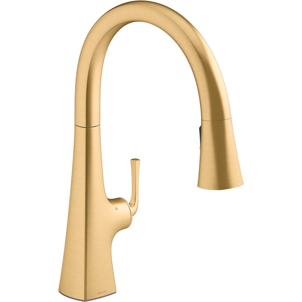 Neenan Company ShowroomKohlerGraze® Kitchen sink faucet with KOHLER® Konnect™ and voice-activated technology