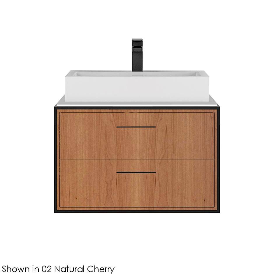 Neenan Company ShowroomLacavaMetal frame  for wall-mount under-counter vanity L321. Sold together with the cabinet and countertop.  W: 24'', D: 21'', H: 16''.